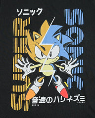 Black Speedy Hero Short Sleeve T-Shirt 100% Cotton