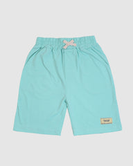 Regular Fit Sea Green Co-Ord Set – Cotton Lycra T-Shirt & Shorts