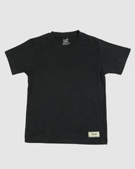 Black T-Shirt & Short Set - Oversized - Cotton Lycra