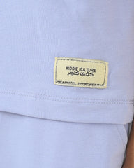 Regular Fit Light Purple Co-Ord Set – Cotton Lycra T-Shirt & Shorts