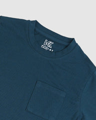 Regular Fit Teal Co-Ord Set – Cotton Lycra T-Shirt & Shorts