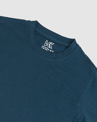 Teal T-Shirt & Short Set - Oversized - Cotton Lycra