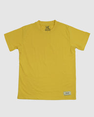 Yellow T-Shirt & Short Set - Oversized - Cotton Lycra