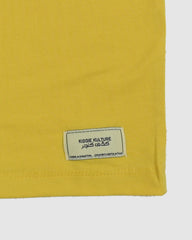 Yellow T-Shirt & Short Set - Oversized - Cotton Lycra
