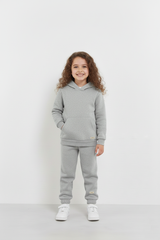Gray Hoodie and Trouser Set