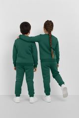 Green Cool Vibes Sweatshirt & Trouser Set