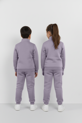 Lilac Quarter Zip Sweatshirt