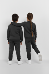 Charcoal Cool Vibes Sweatshirt & Trouser Set