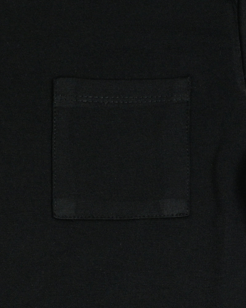 Regular Fit Black Co-Ord Set – Cotton Lycra T-Shirt & Shorts