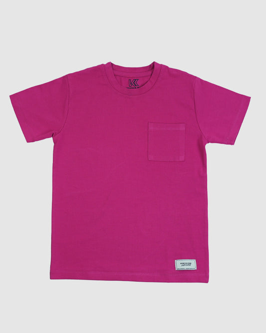 Regular Fit Hot Pink Co-Ord Set – Cotton Lycra T-Shirt & Shorts