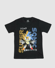 Black Speedy Hero Short Sleeve T-Shirt 100% Cotton