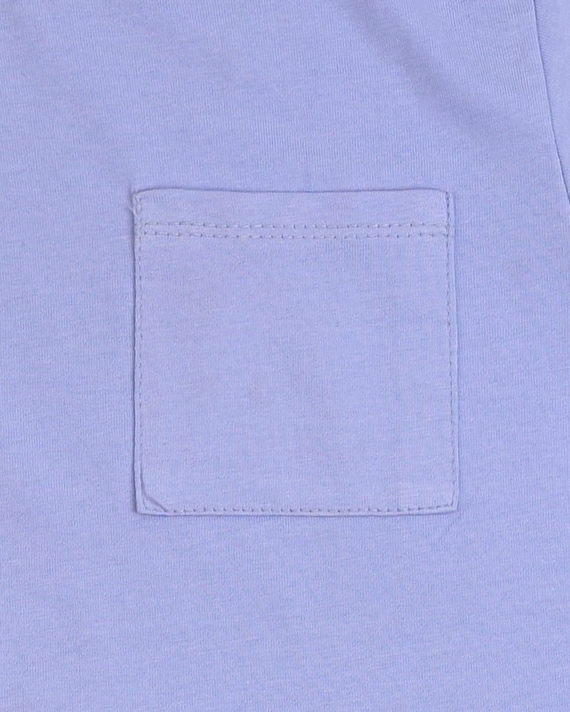 Regular Fit Light Purple Co-Ord Set – Cotton Lycra T-Shirt & Shorts