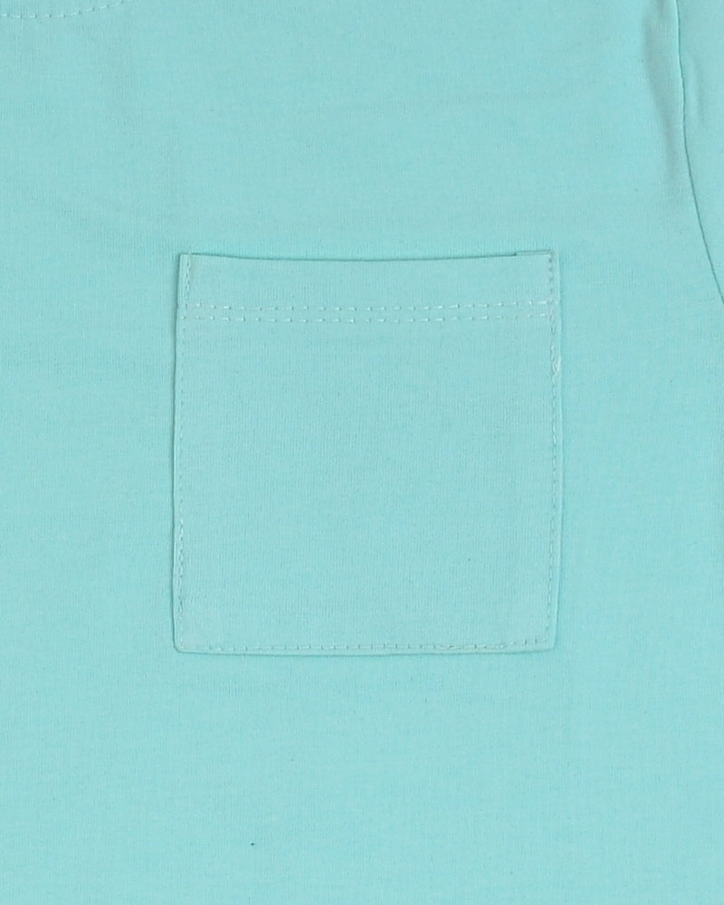 Regular Fit Sea Green Co-Ord Set – Cotton Lycra T-Shirt & Shorts