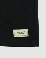 Black T-Shirt & Short Set - Oversized - Cotton Lycra