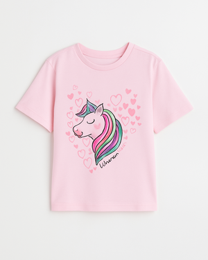 Unicorn Magic Graphic Tee & Legging Set