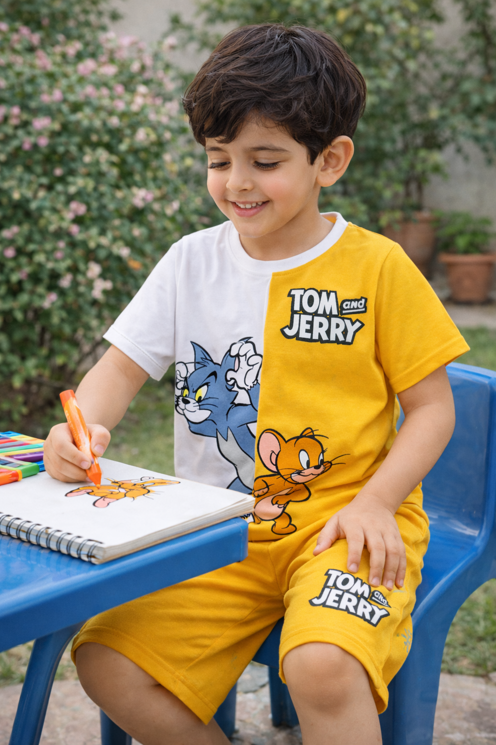 Tom & Jerry Fun Time Outfit | Shirt + Nicker Set