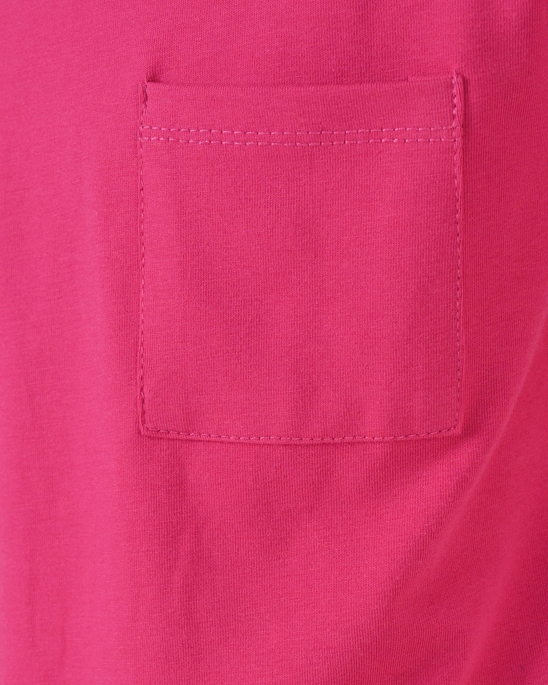 Regular Fit Hot Pink Co-Ord Set – Cotton Lycra T-Shirt & Shorts