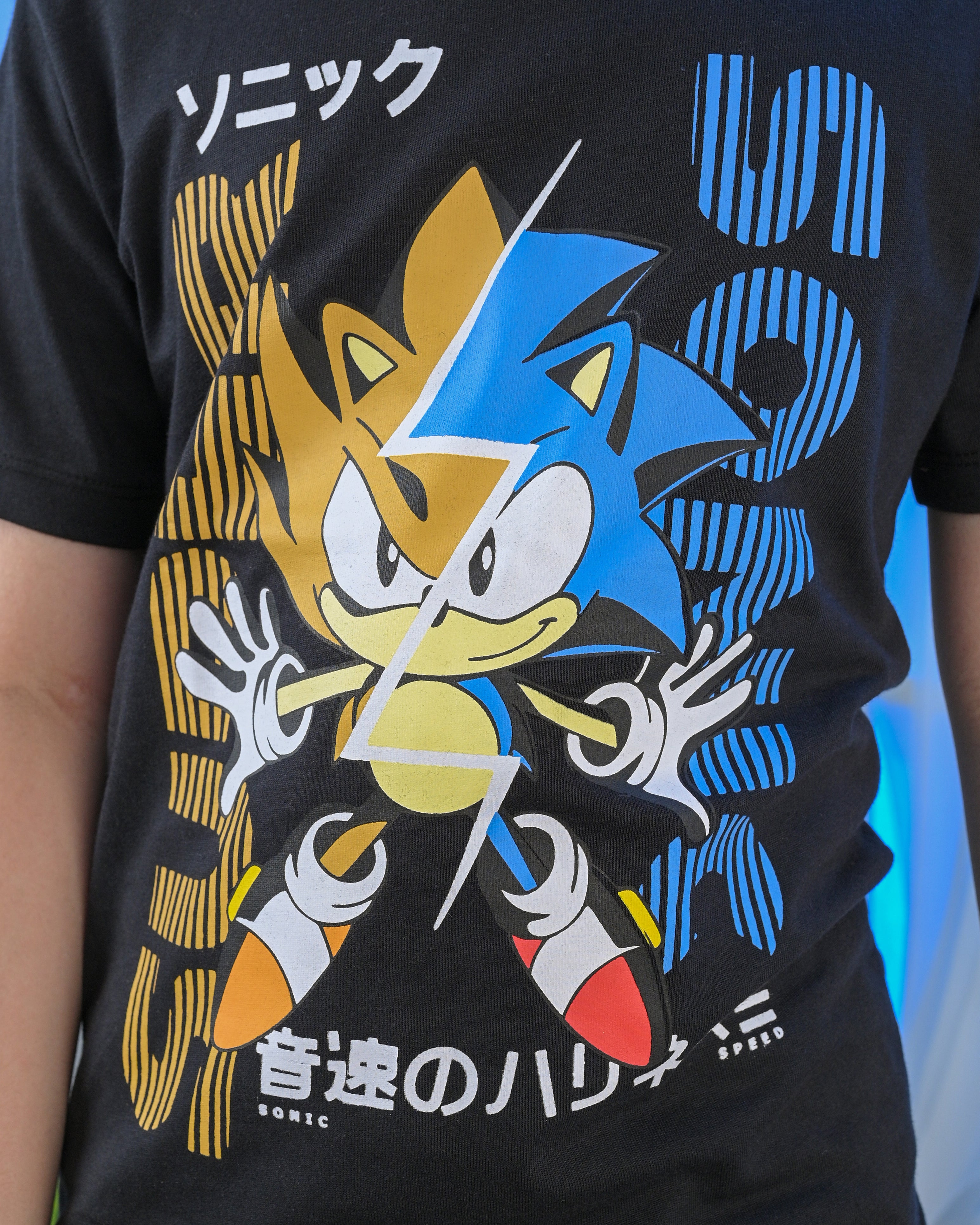 Black Speedy Hero Short Sleeve T-Shirt 100% Cotton