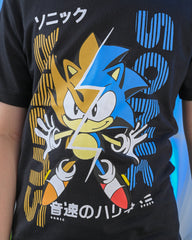 Black Speedy Hero Short Sleeve T-Shirt 100% Cotton