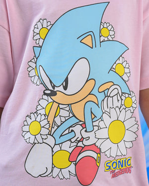 Sonic Style Graphic Tee & Legging Set