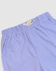 Light Purple T-Shirt & Short Set - Oversized - Cotton Lycra