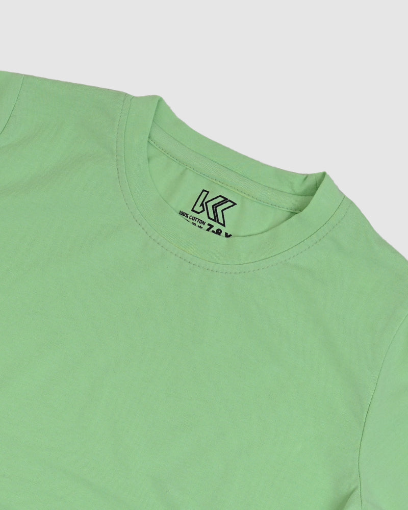 Neon Green T-Shirt & Short Set - Oversized - Cotton Lycra