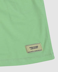 Neon Green T-Shirt & Short Set - Oversized - Cotton Lycra