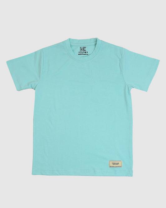 Sea Green T-Shirt & Short Set - Oversized - Cotton Lycra