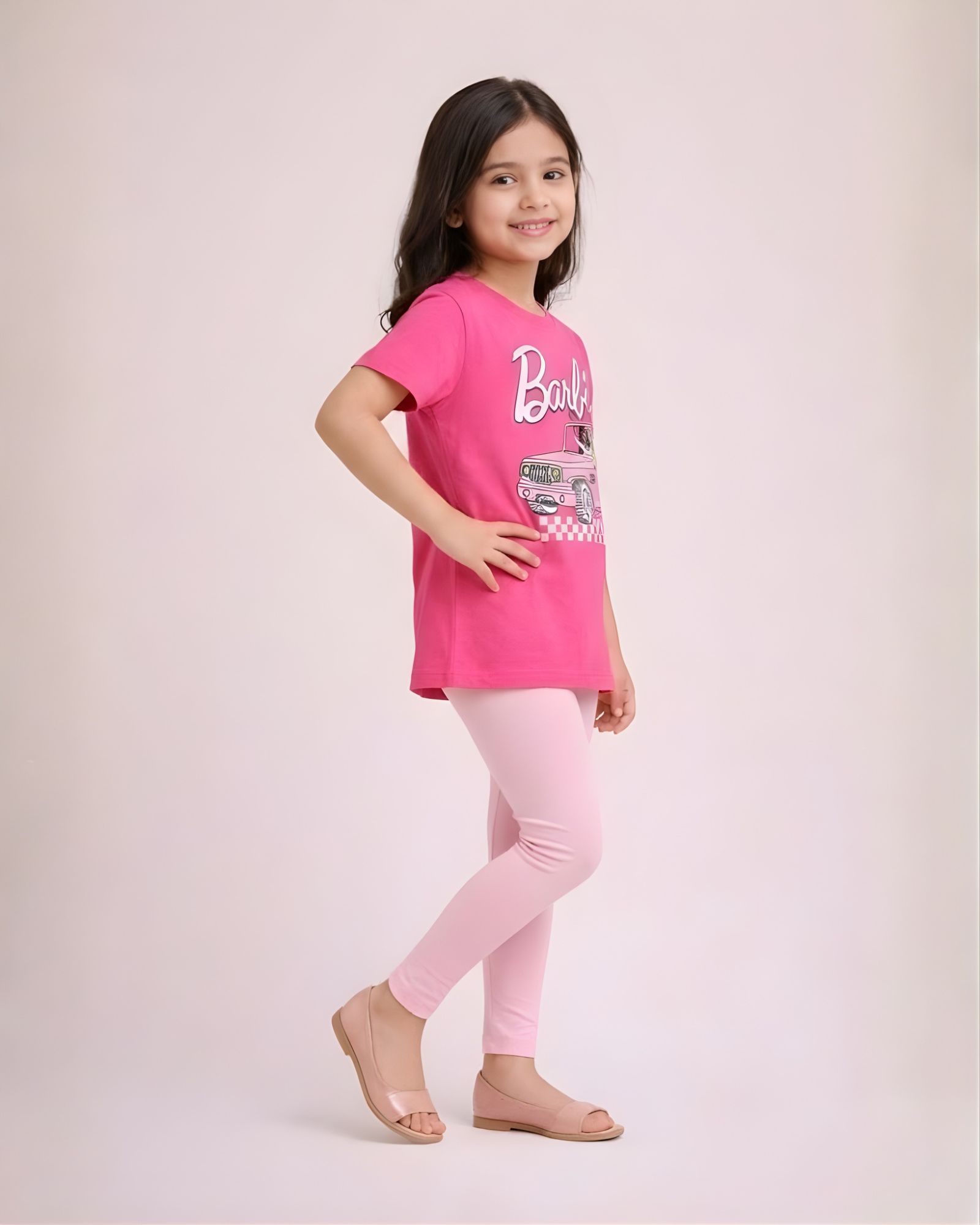 Barbie Vibes Graphic Tee & Legging Set