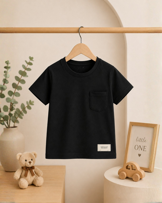 Pack of 2 Unisex Cotton Lycra T-Shirts | Pocket Tees
