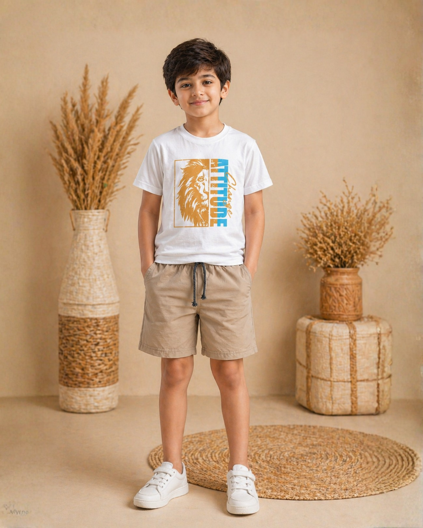 Change Attitude Classic Outfit | Shirt + Nicker Set