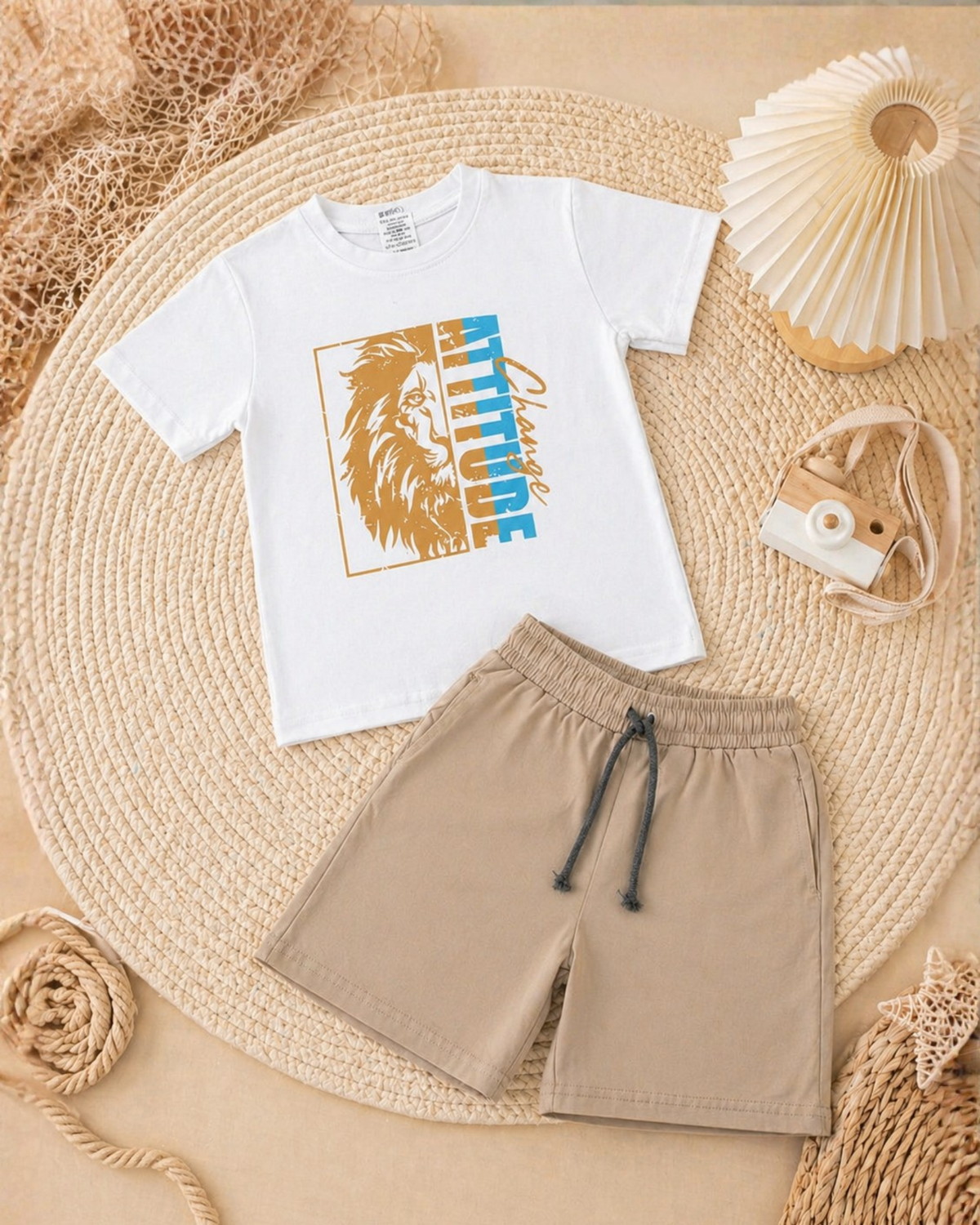Change Attitude Classic Outfit | Shirt + Nicker Set
