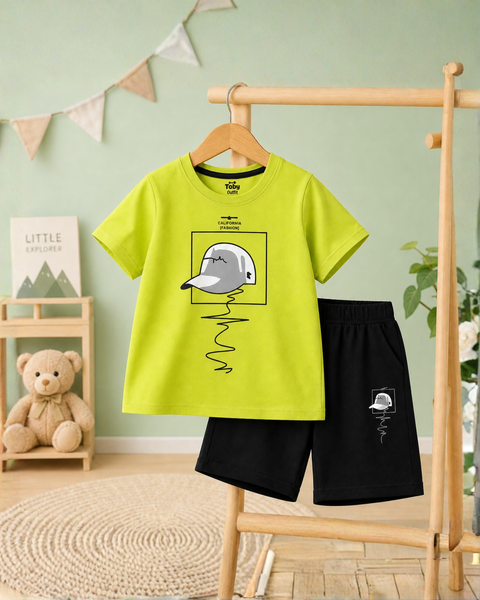 Cool Cap Adventure Outfit | Shirt + Nicker Set