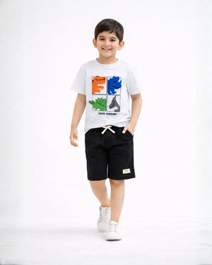 Dino Roar Co-ord Set | T-Shirt & Shorts