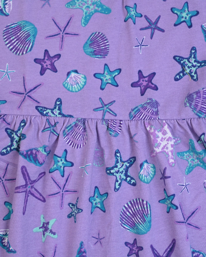 Lavender Sea Frock – Cotton Jersey