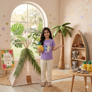 Girls Printed T-Shirt Pack | Stitch & Kitten Tees