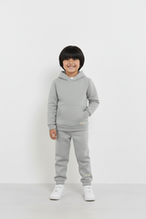 Gray Hoodie and Trouser Set