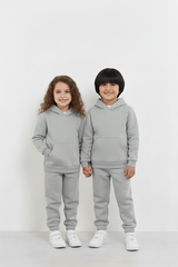 Gray Hoodie and Trouser Set
