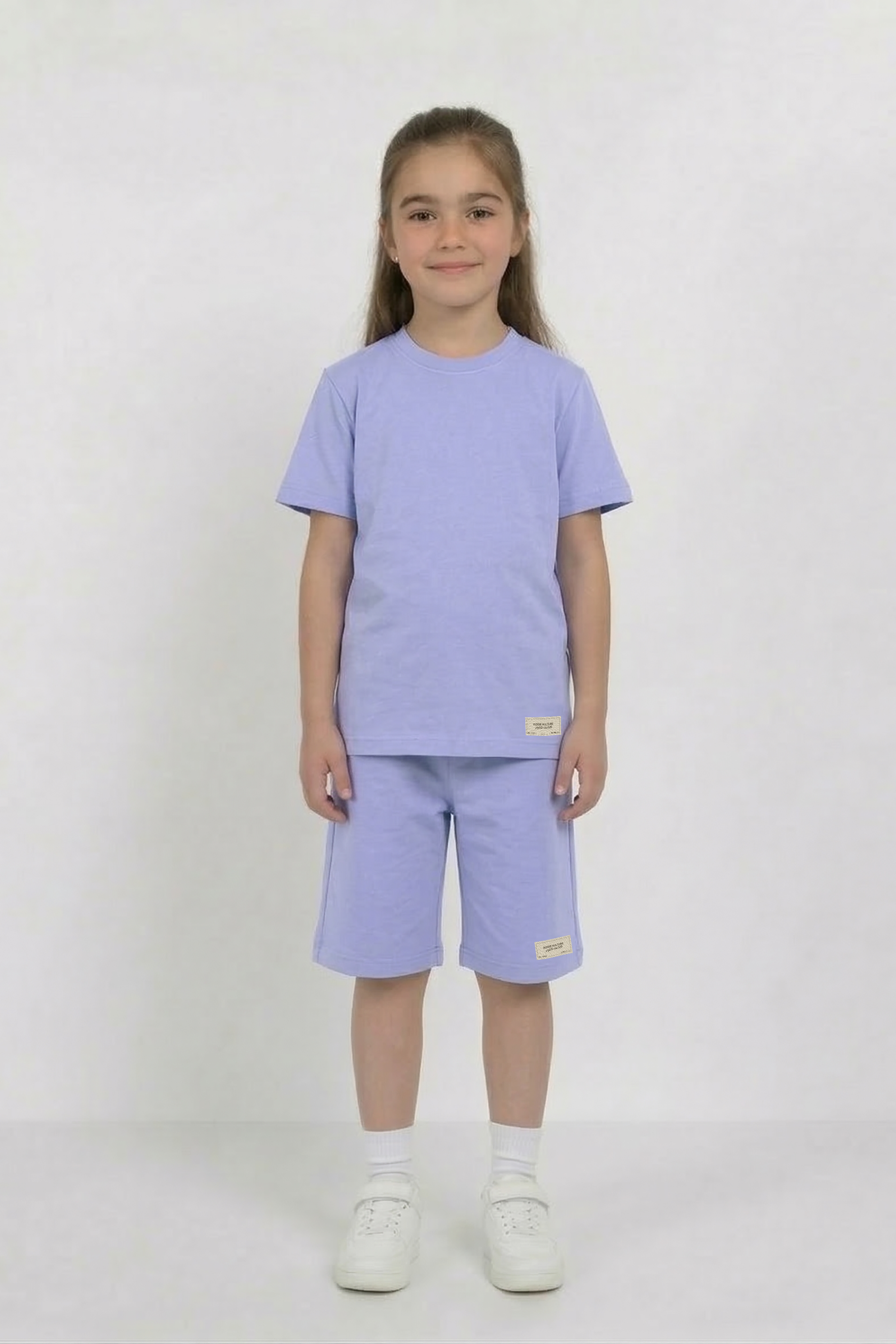 Light Purple Co-ord Set - Cotton Lycra