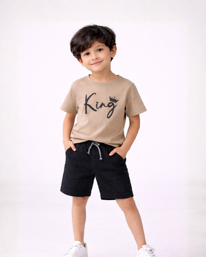 Little King Classic Outfit | Shirt + Nicker Set