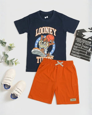 Looney Tunes Slam Co-ord Set | T-Shirt & Shorts