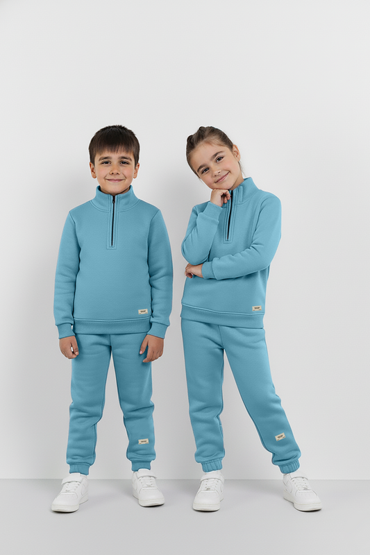 Mist Sky Quarter Zip Sweatshirt