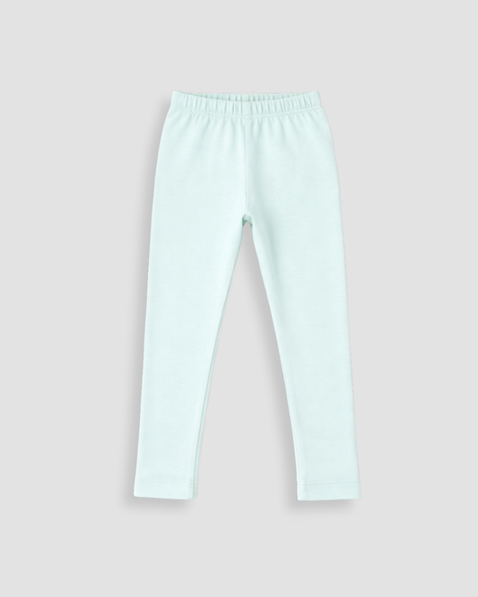 Sea Green Regular Fit Leggings (2-10yrs)