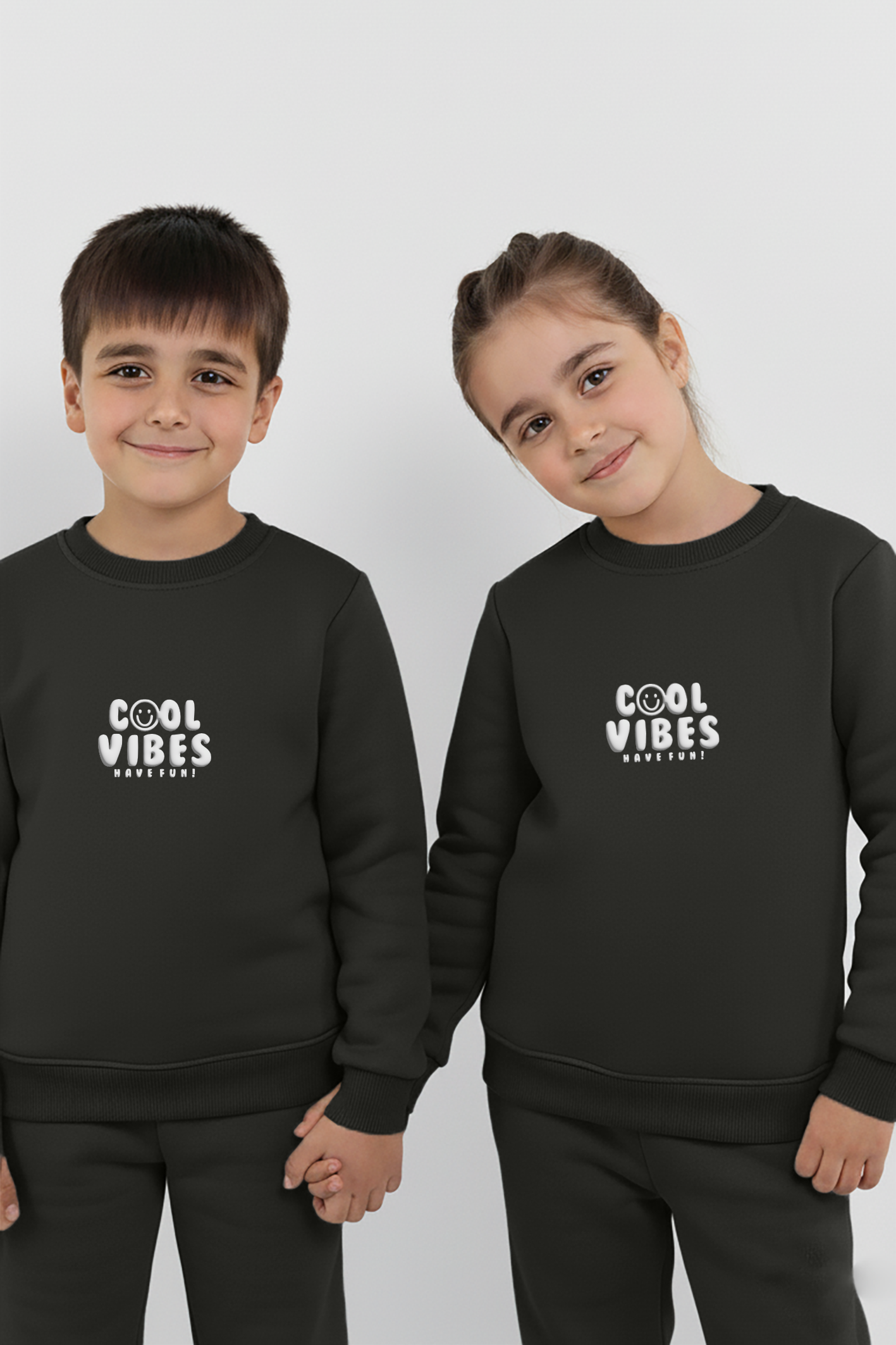 Olive Cool Vibes Sweatshirt & Trouser Set