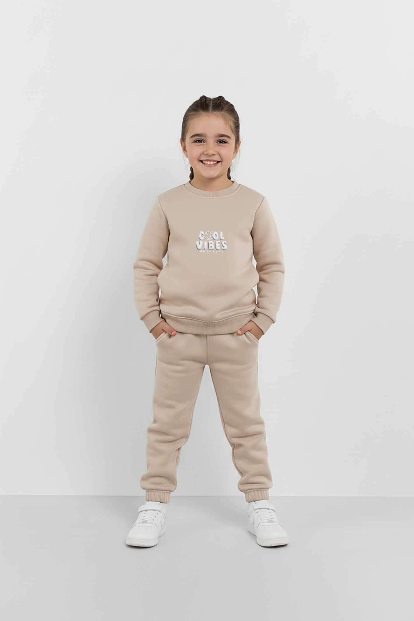 Skin Cool Vibes Sweatshirt & Trouser Set