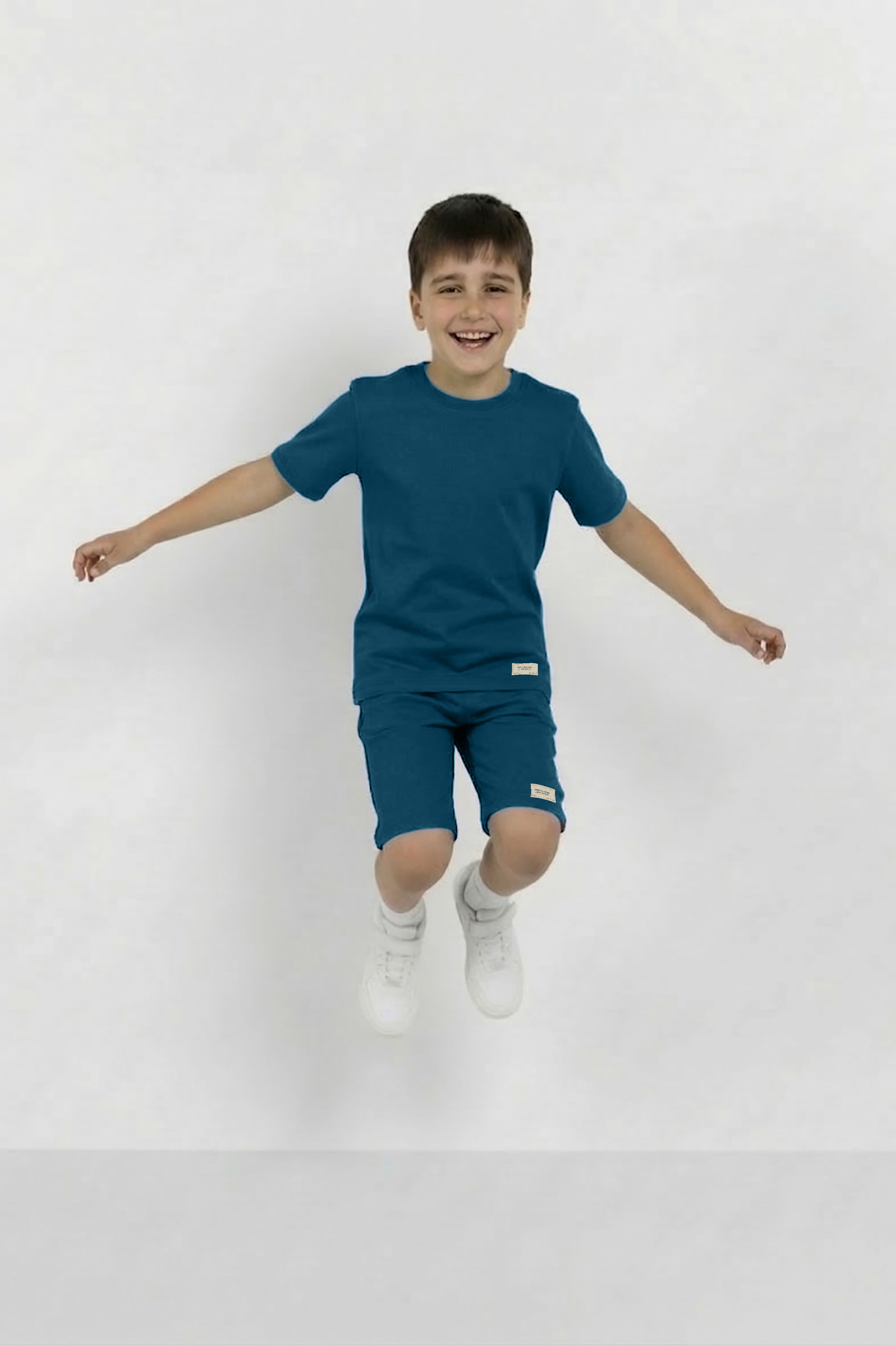 Teal Co-ord Set - Cotton Lycra